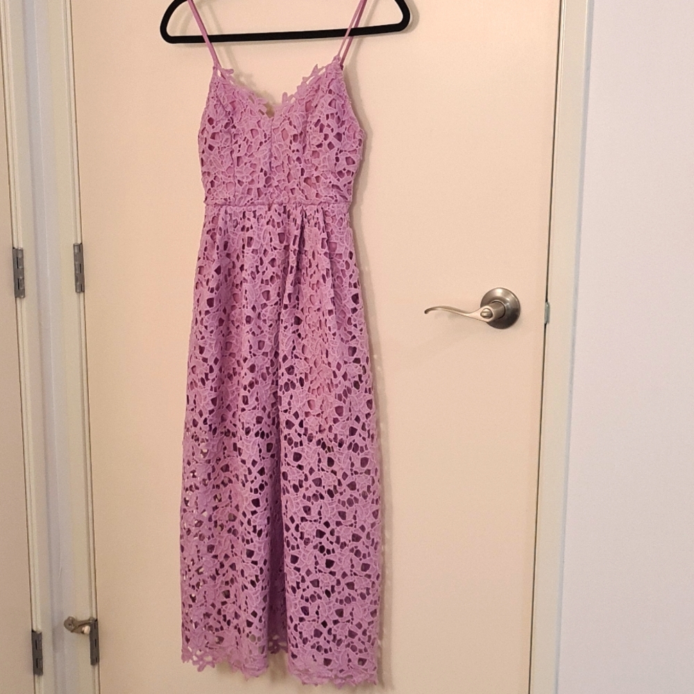 Midi evening dress